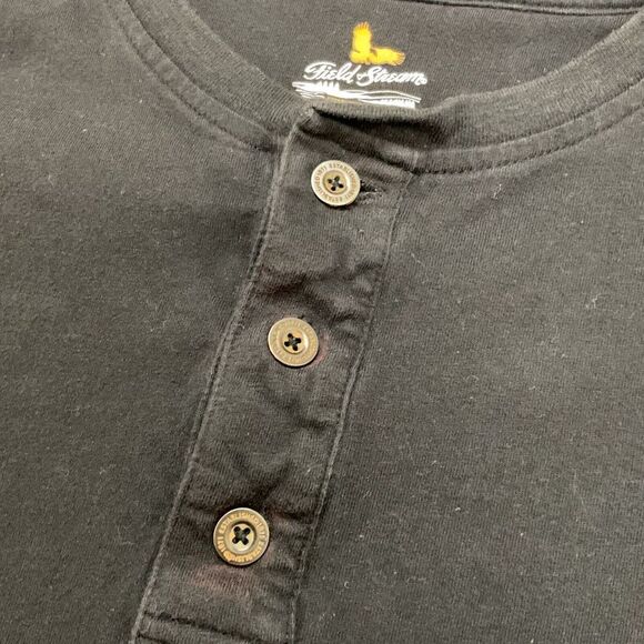 Field & Stream Long Sleeve Shirt Men's XL Black - Picture 4 of 7